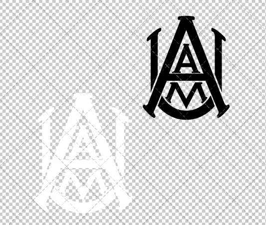 Alabama A&M Bulldogs Secondary 2002, Svg, Dxf, Eps, Png - SvgShopArt