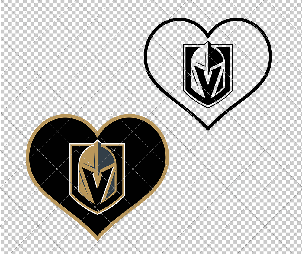 Vegas Golden Knights Concept 2017, Svg, Dxf, Eps, Png - SvgShopArt