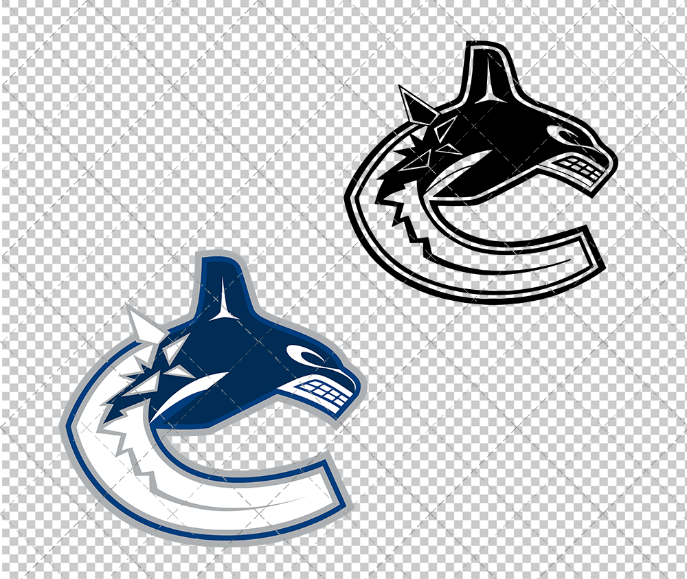 Vancouver Canucks Alternate 2019, Svg, Dxf, Eps, Png - SvgShopArt