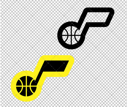 Utah Jazz Concept 2022, Svg, Dxf, Eps, Png - SvgShopArt