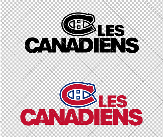 Montreal Canadiens Wordmark 1956, Svg, Dxf, Eps, Png - SvgShopArt