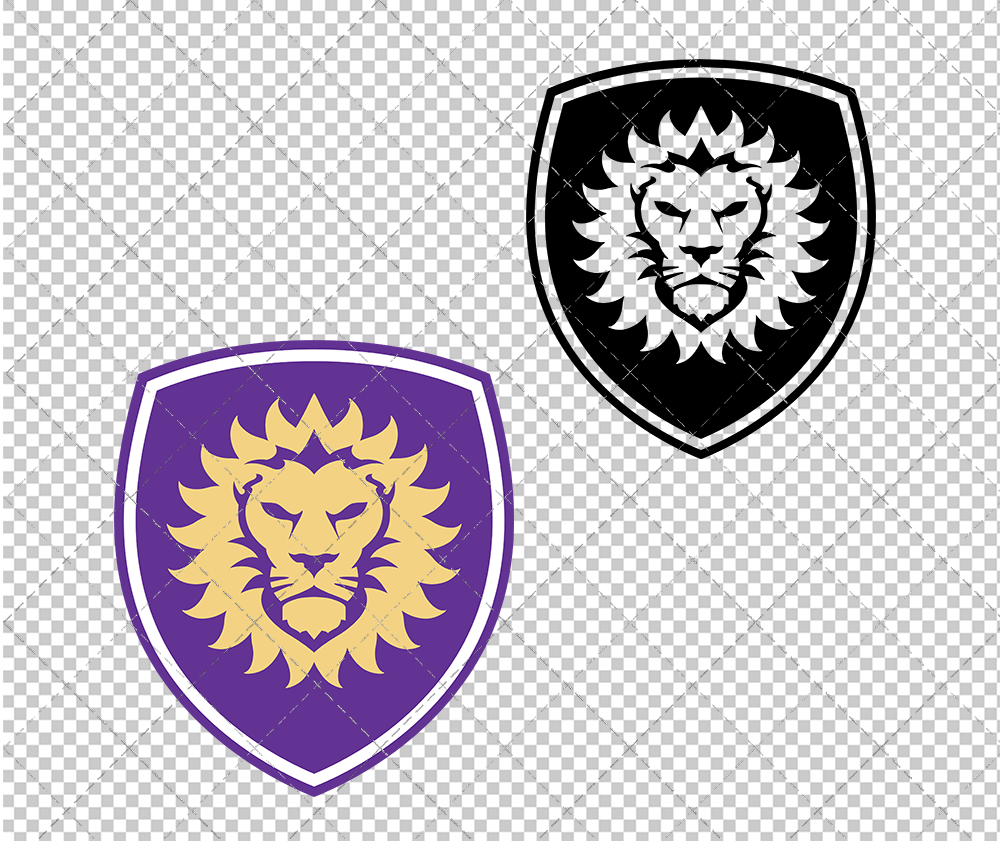 Orlando City SC Alternate 2015, Svg, Dxf, Eps, Png - SvgShopArt