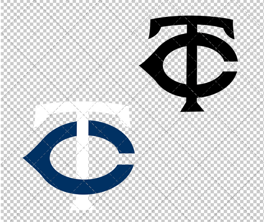 Minnesota Twins Cap 1976, Svg, Dxf, Eps, Png - SvgShopArt