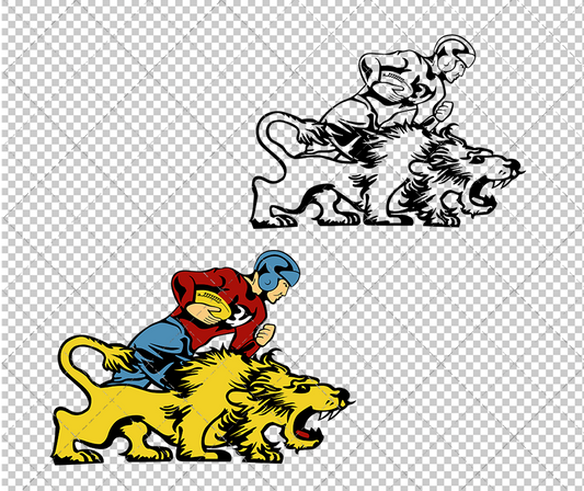 Detroit Lions 1941, Svg, Dxf, Eps, Png - SvgShopArt