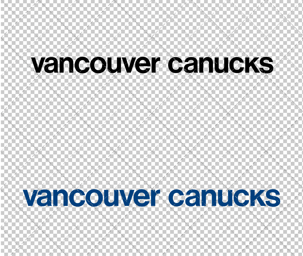 Vancouver Canucks Wordmark 1970 004, Svg, Dxf, Eps, Png - SvgShopArt