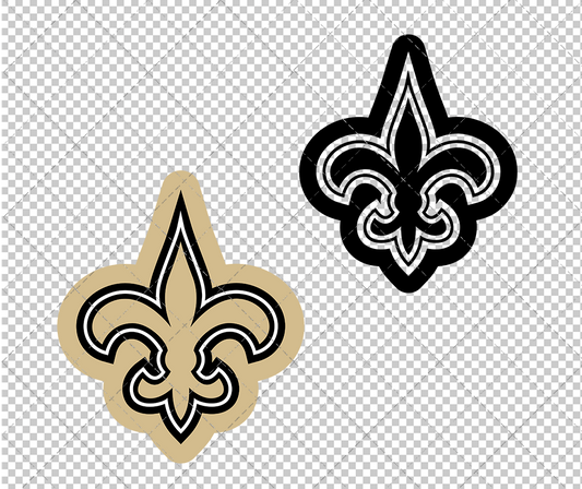 New Orleans Saints Concept 2012 002, Svg, Dxf, Eps, Png - SvgShopArt