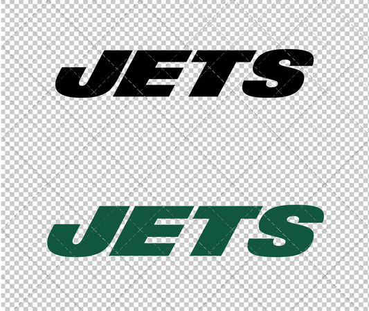 New York Jets Wordmark 2019, Svg, Dxf, Eps, Png - SvgShopArt