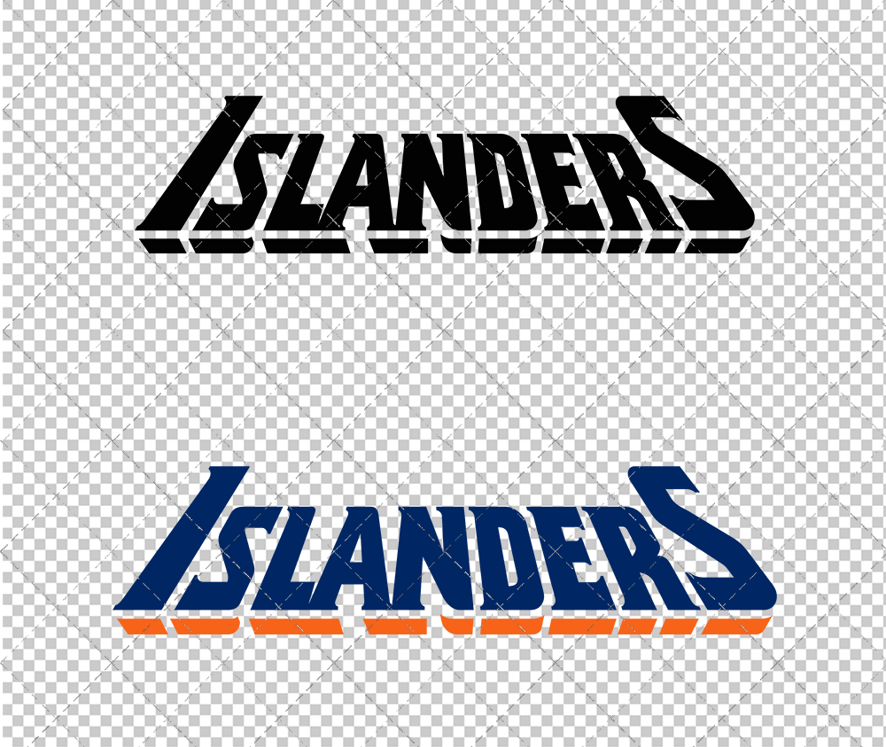 New York Islanders Wordmark Concept 1995 005, Svg, Dxf, Eps, Png - SvgShopArt