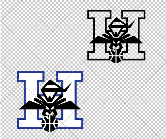 Charlotte Hornets Alternate 1988 003, Svg, Dxf, Eps, Png - SvgShopArt
