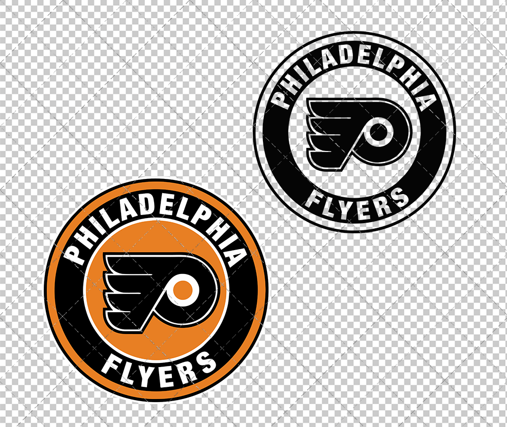 Philadelphia Flyers Circle 1999 002, Svg, Dxf, Eps, Png - SvgShopArt