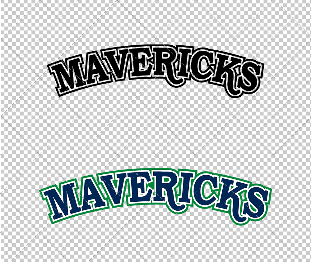 Dallas Mavericks Jersey 1980, Svg, Dxf, Eps, Png - SvgShopArt