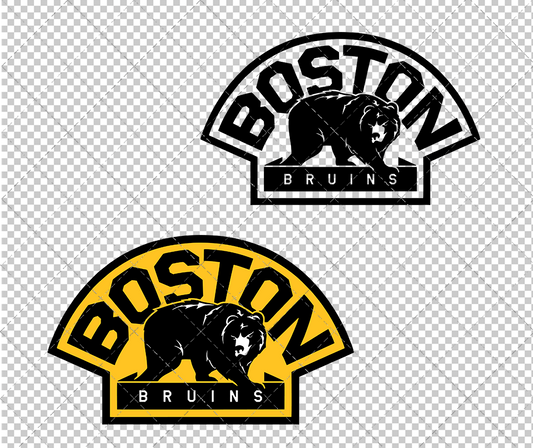 Boston Bruins Alternate 2007, Svg, Dxf, Eps, Png - SvgShopArt