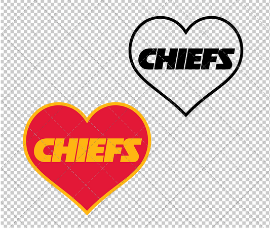 Kansas City Chiefs Concept 1981, Svg, Dxf, Eps, Png - SvgShopArt