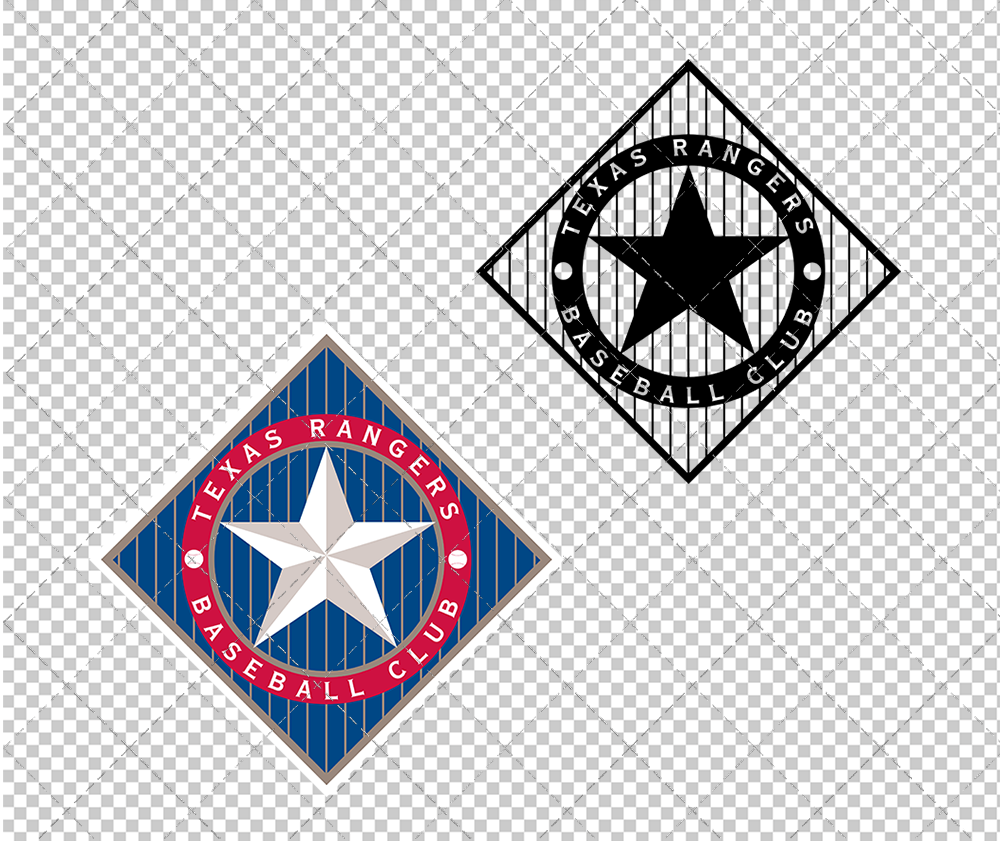 Texas Rangers 1994, Svg, Dxf, Eps, Png - SvgShopArt