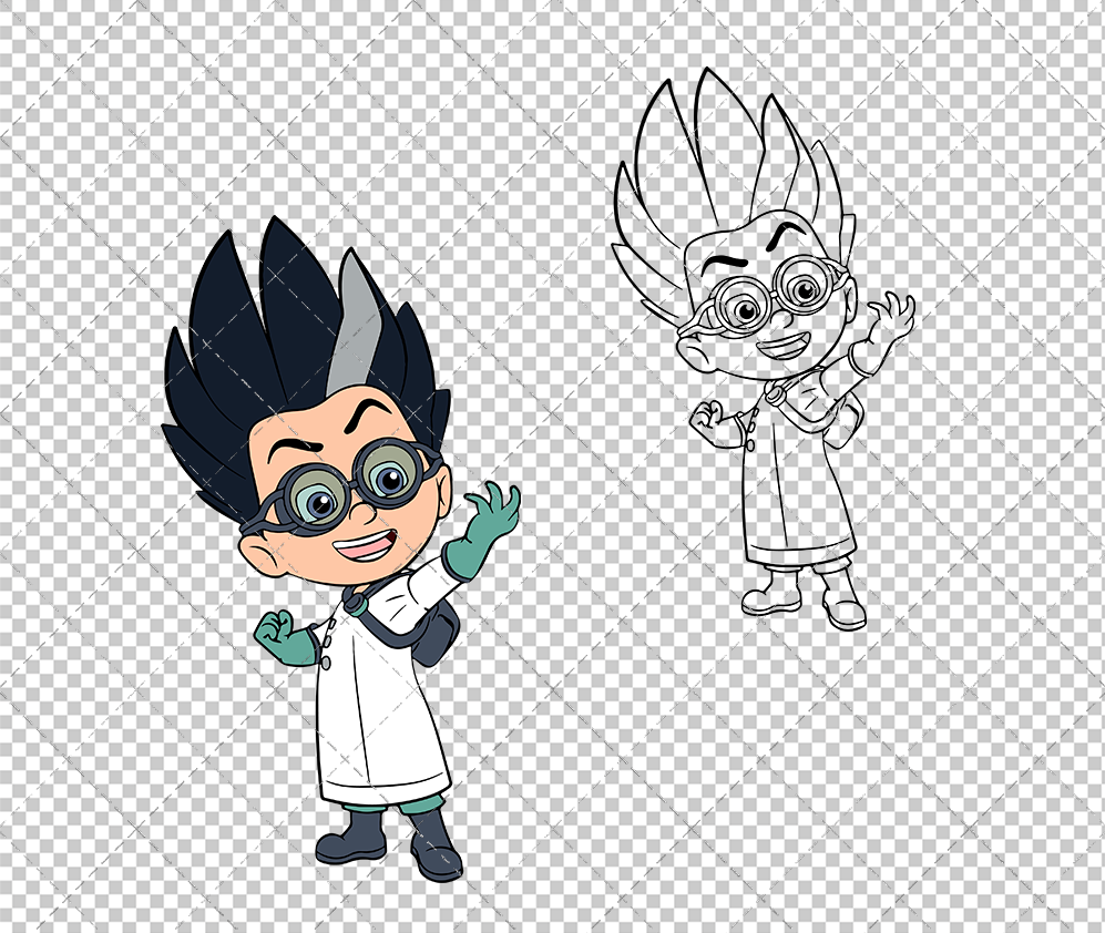 Romeo - PJ Masks, Svg, Dxf, Eps, Png - SvgShopArt Romeo - PJ Masks, Svg, Dxf, Eps, Png - SvgShopArt
