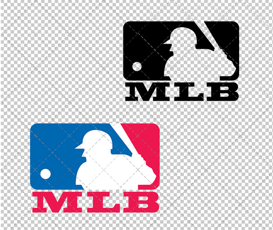 MLB Logo Alternate 1969 002, Svg, Dxf, Eps, Png - SvgShopArt