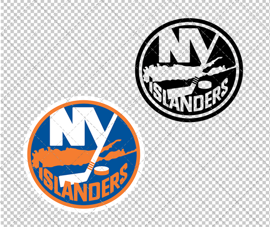 New York Islanders 2010, Svg, Dxf, Eps, Png - SvgShopArt