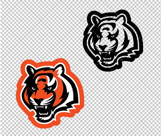 Cincinnati Bengals Concept 1997 002, Svg, Dxf, Eps, Png - SvgShopArt