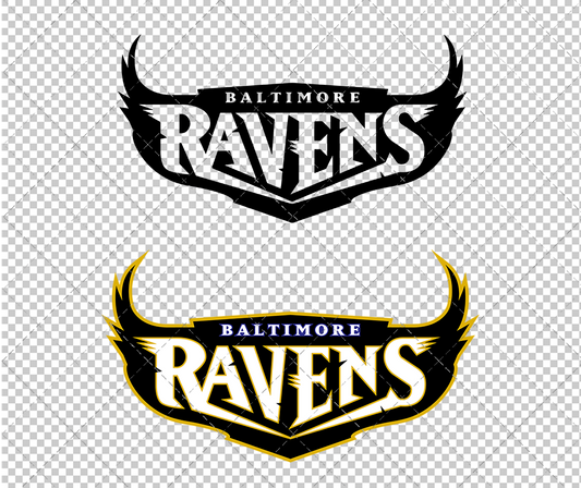 Baltimore Ravens Wordmark 1996 002, Svg, Dxf, Eps, Png - SvgShopArt