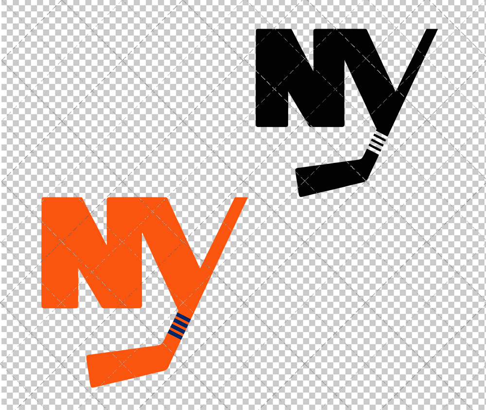 New York Islanders Jersey 2017 002, Svg, Dxf, Eps, Png - SvgShopArt