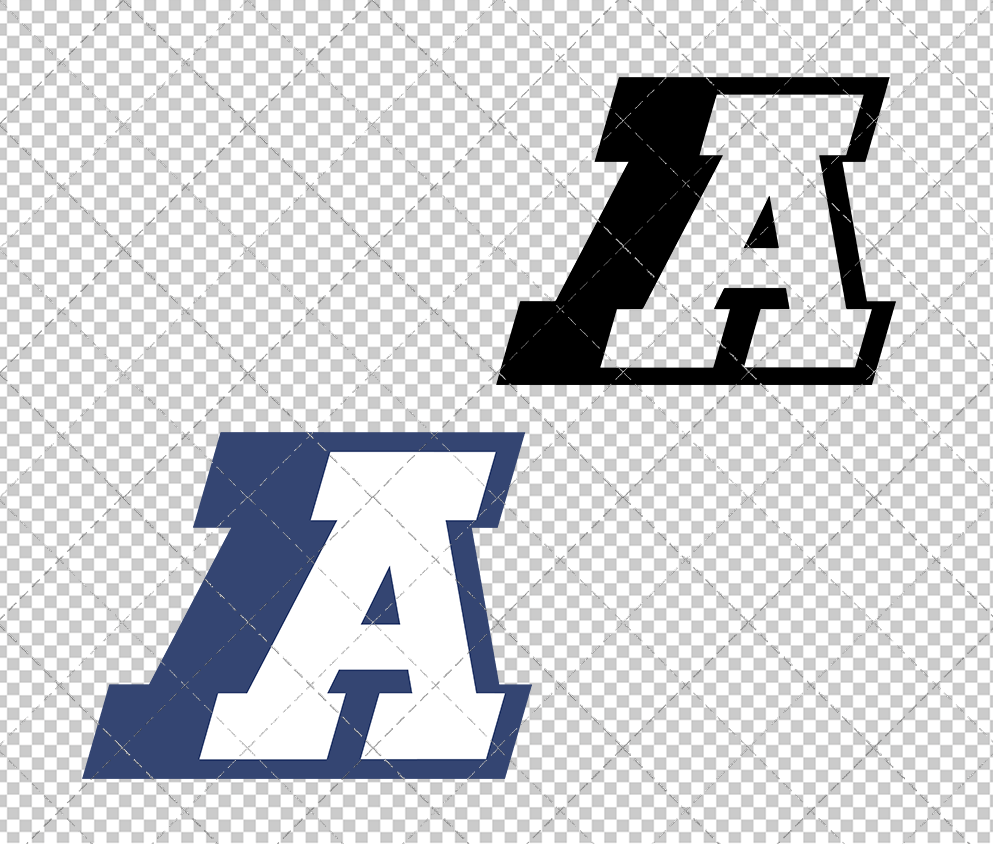 Akron Zips Secondary 1995, Svg, Dxf, Eps, Png - SvgShopArt