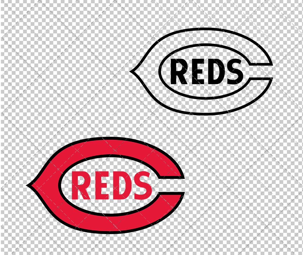 Cincinnati Reds 1920, Svg, Dxf, Eps, Png - SvgShopArt