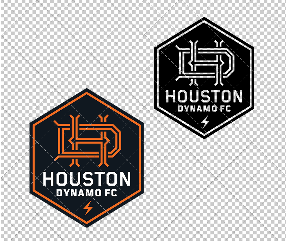 Houston Dynamo FC 2021, Svg, Dxf, Eps, Png - SvgShopArt