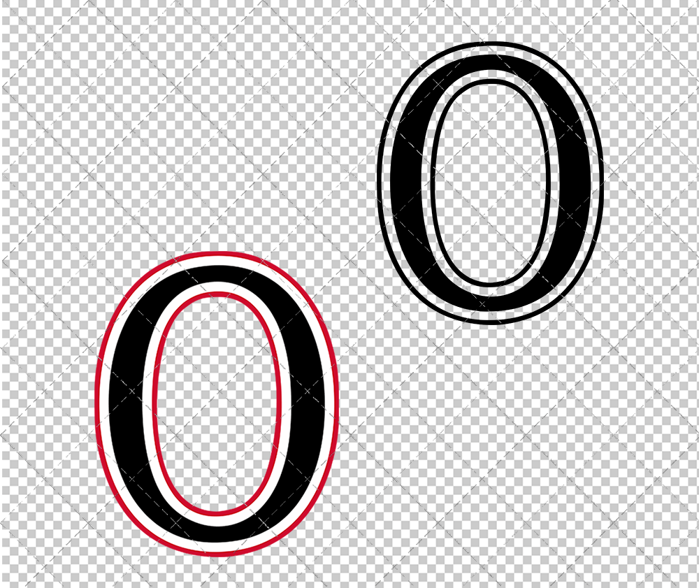 Ottawa Senators Alternate 2007 003, Svg, Dxf, Eps, Png - SvgShopArt