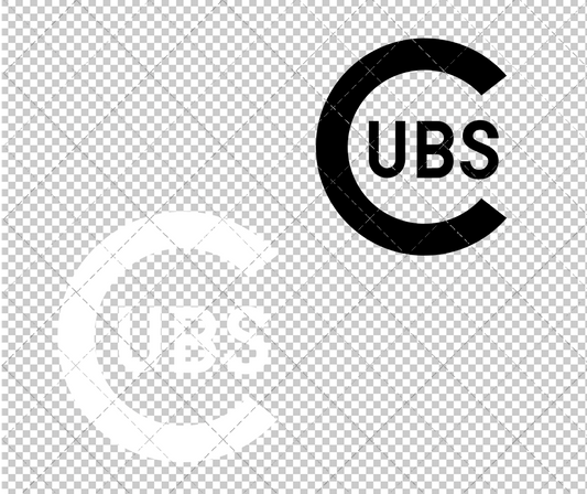 Chicago Cubs Alternate 1909, Svg, Dxf, Eps, Png - SvgShopArt