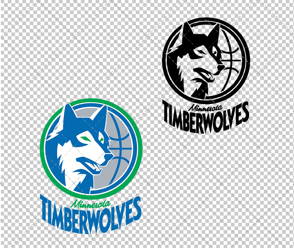 Minnesota Timberwolves 1989, Svg, Dxf, Eps, Png - SvgShopArt