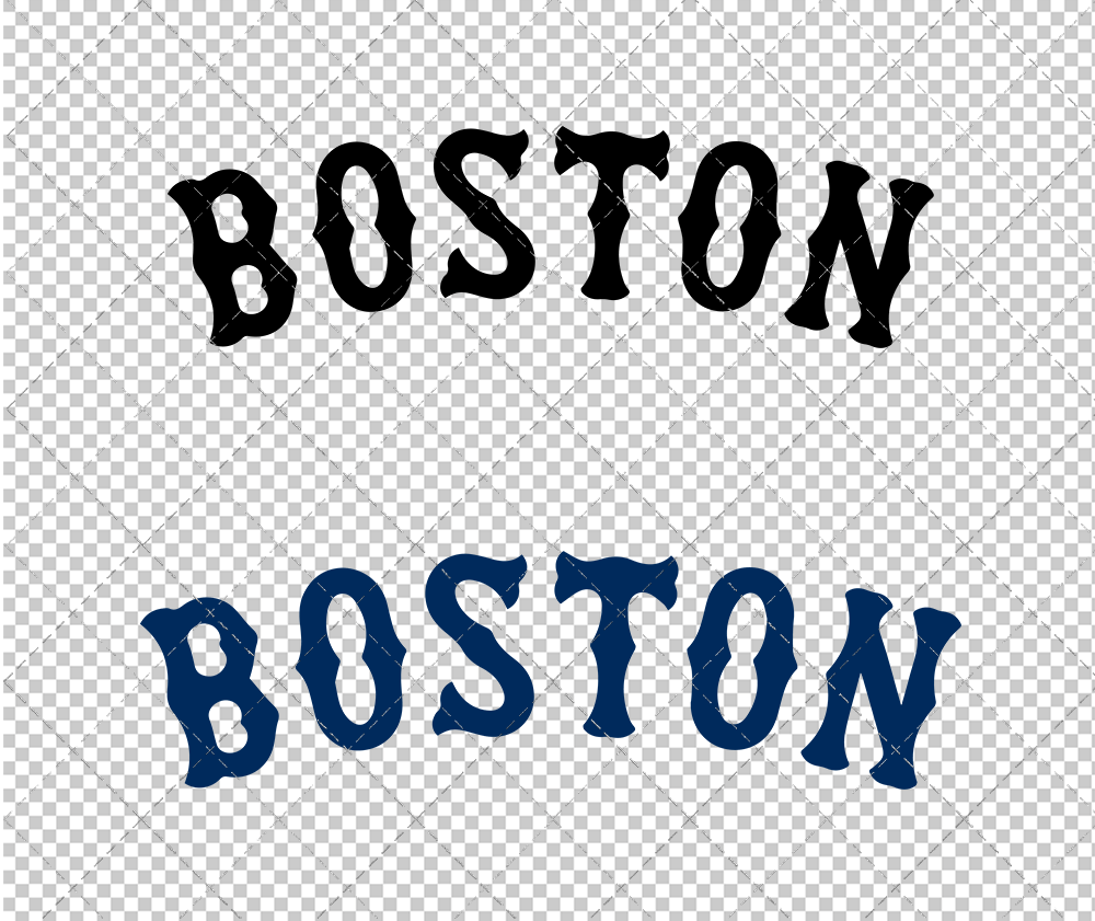 Boston Red Sox Jersey 2009, Svg, Dxf, Eps, Png - SvgShopArt