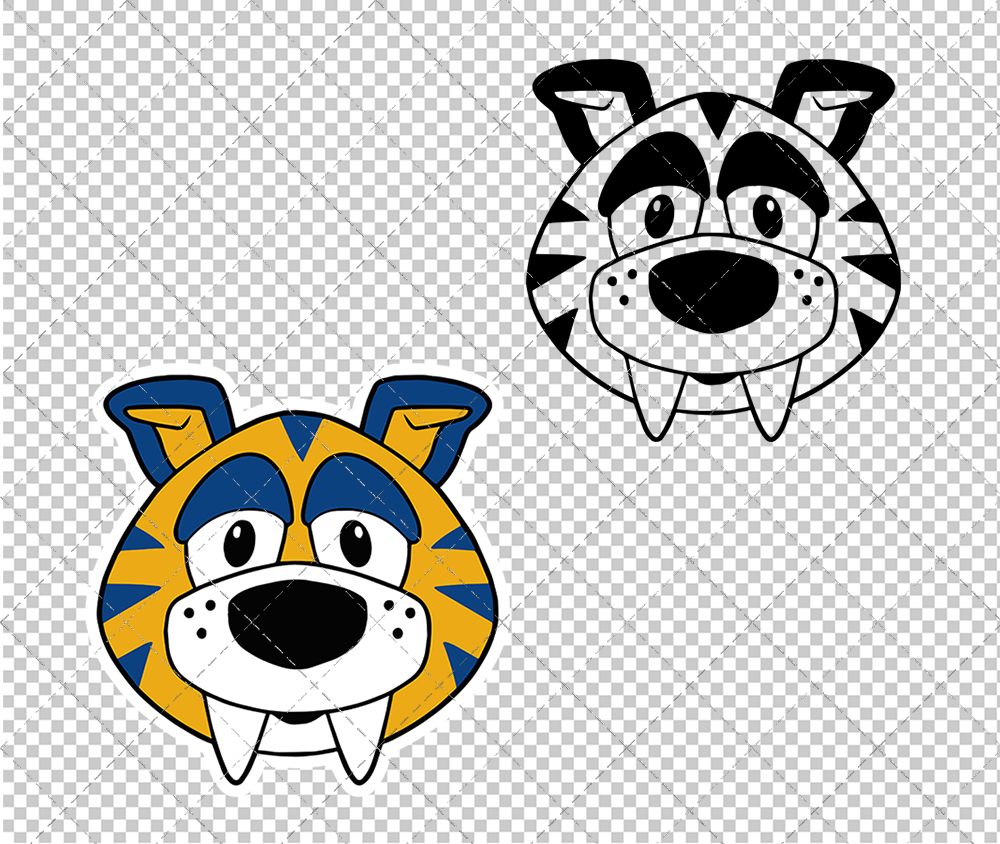 Buffalo Sabres Mascot Sabretooth, Svg, Dxf, Eps, Png - SvgShopArt