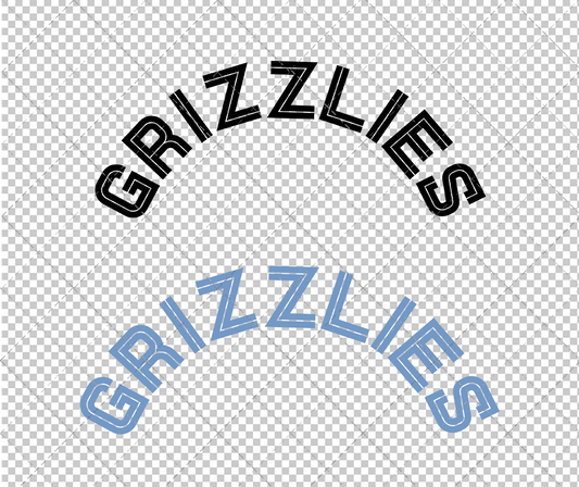 Memphis Grizzlies Jersey 2018 004, Svg, Dxf, Eps, Png - SvgShopArt