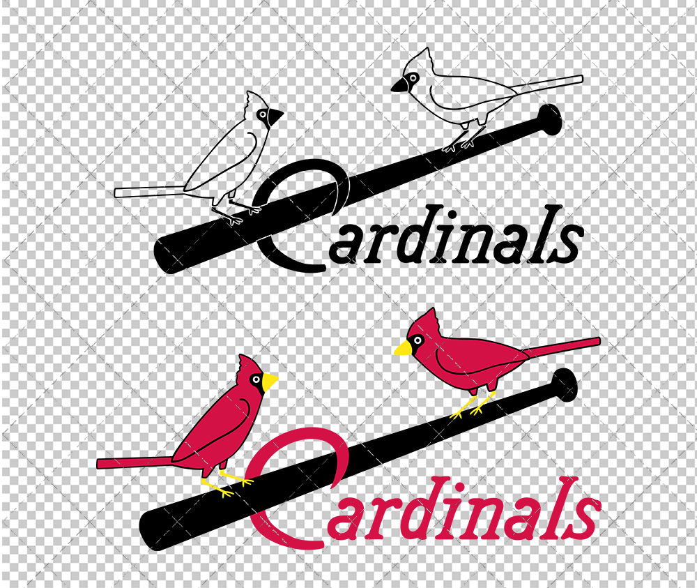 St. Louis Cardinals 1922, Svg, Dxf, Eps, Png - SvgShopArt