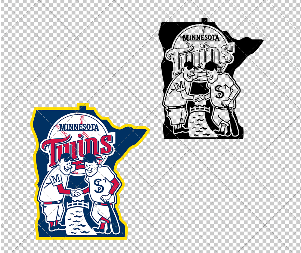 Minnesota Twins Alternate 2002, Svg, Dxf, Eps, Png - SvgShopArt