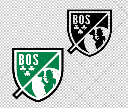 Boston Celtics Concept 1996 004, Svg, Dxf, Eps, Png - SvgShopArt