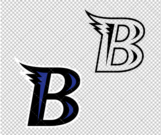 Baltimore Ravens Concept 1996, Svg, Dxf, Eps, Png - SvgShopArt