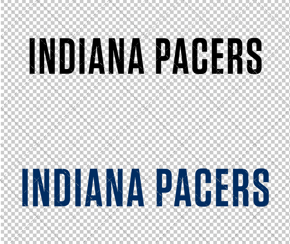 Indiana Pacers Wordmark 2017, Svg, Dxf, Eps, Png - SvgShopArt