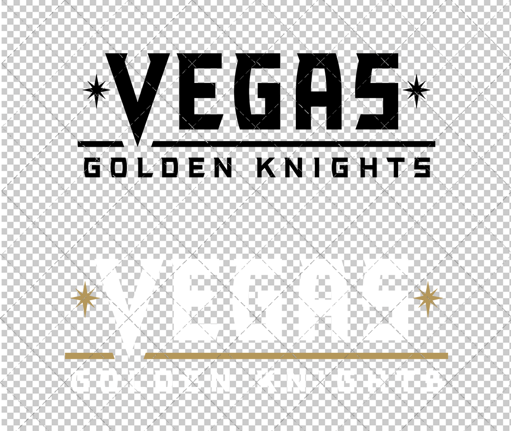 Vegas Golden Knights Wordmark 2017 002, Svg, Dxf, Eps, Png - SvgShopArt