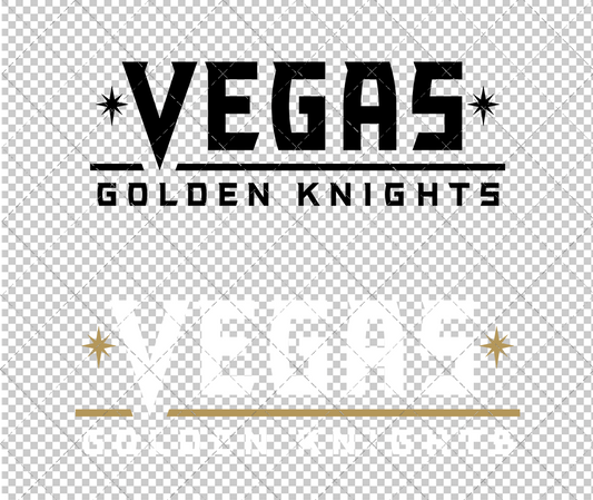 Vegas Golden Knights Wordmark 2017 002, Svg, Dxf, Eps, Png - SvgShopArt