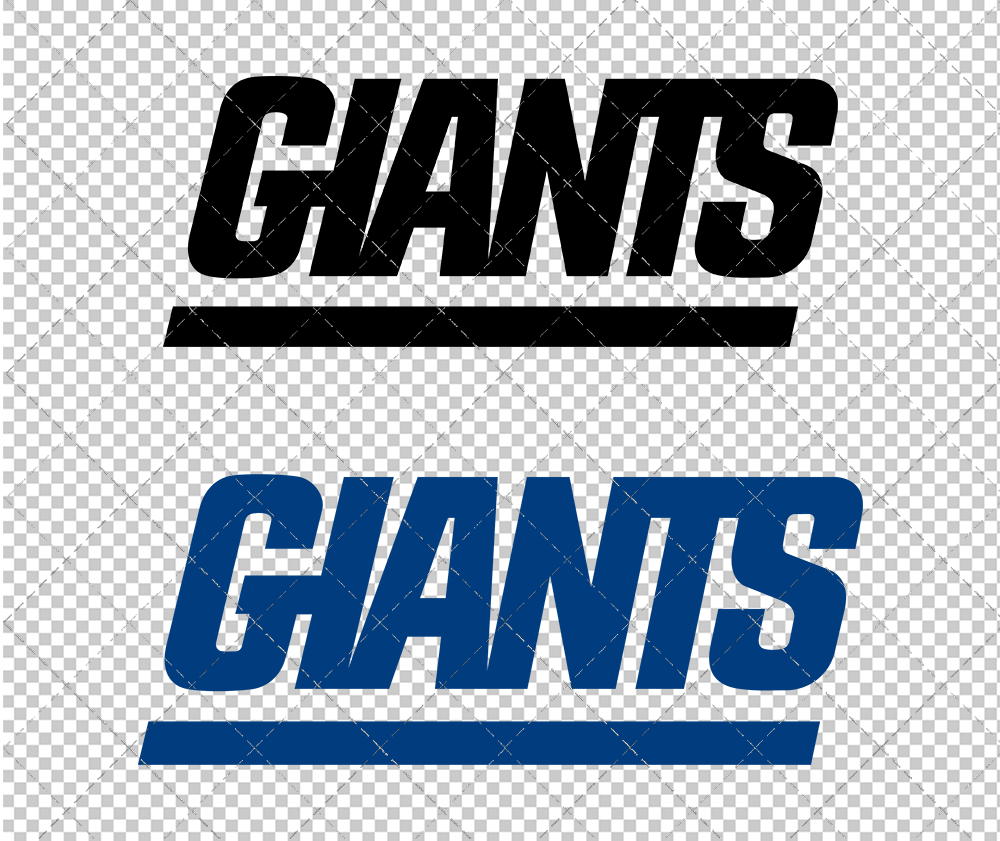 New York Giants 1981, Svg, Dxf, Eps, Png - SvgShopArt