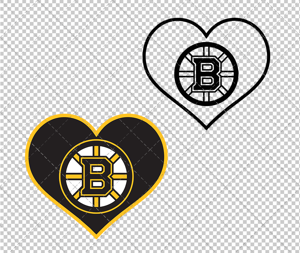 Boston Bruins Concept 2007, Svg, Dxf, Eps, Png - SvgShopArt