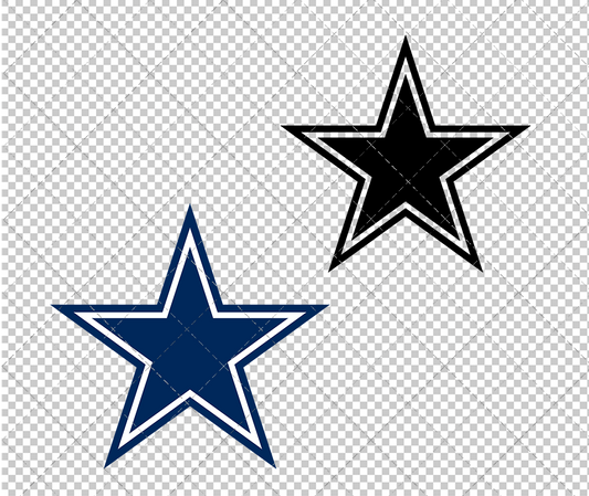 Dallas Cowboys 1971, Svg, Dxf, Eps, Png - SvgShopArt