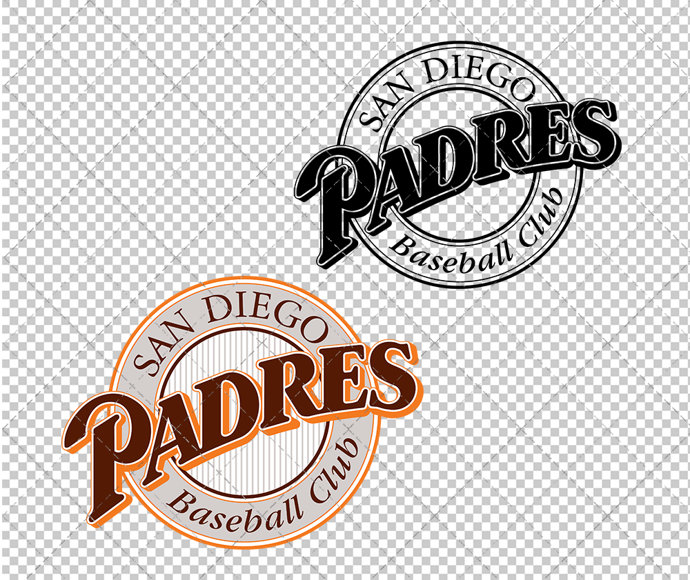 San Diego Padres 1989, Svg, Dxf, Eps, Png - SvgShopArt