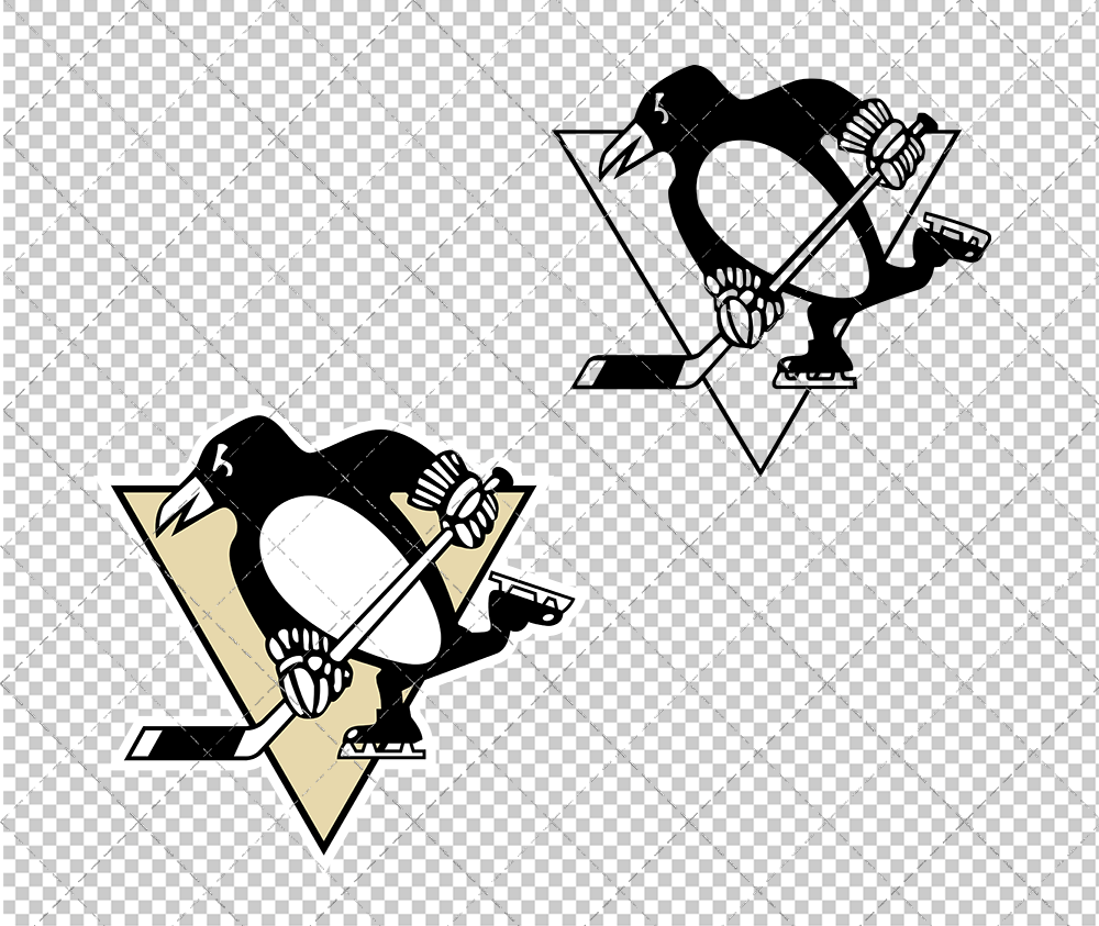 Pittsburgh Penguins 2006, Svg, Dxf, Eps, Png - SvgShopArt