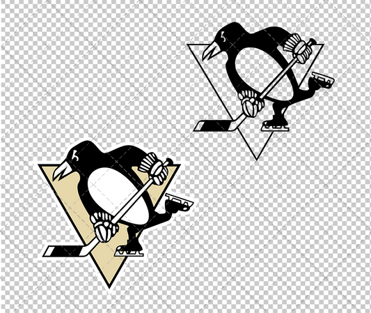 Pittsburgh Penguins 2006, Svg, Dxf, Eps, Png - SvgShopArt