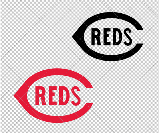 Cincinnati Reds 1915, Svg, Dxf, Eps, Png - SvgShopArt