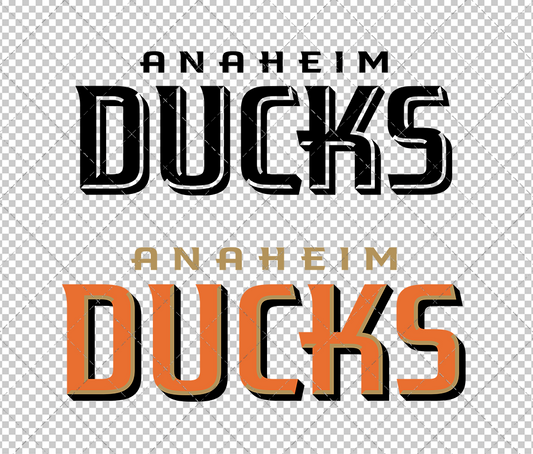 Anaheim Ducks Wordmark 2024, Svg, Dxf, Eps, Png - SvgShopArt