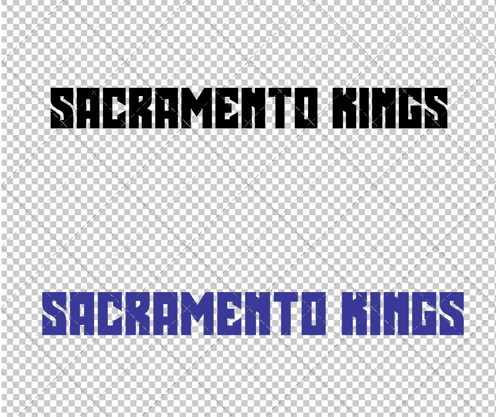 Sacramento Kings Wordmark 1994, Svg, Dxf, Eps, Png - SvgShopArt