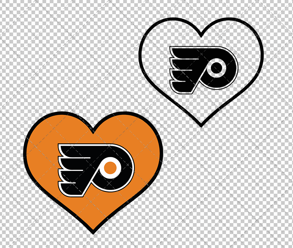 Philadelphia Flyers Concept 1999, Svg, Dxf, Eps, Png - SvgShopArt